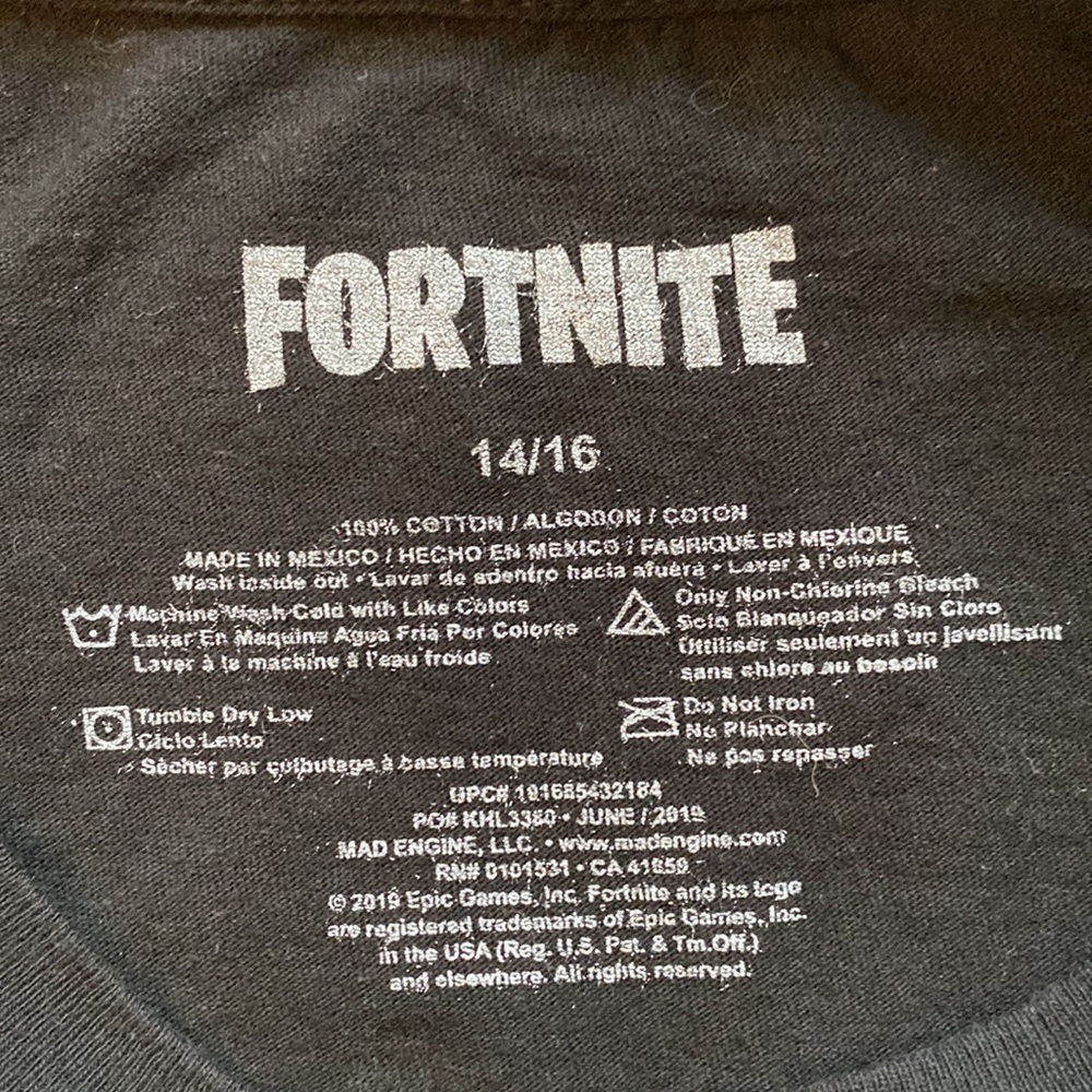 Fortnite t-shirt Y14/16 - Picture 3 of 4